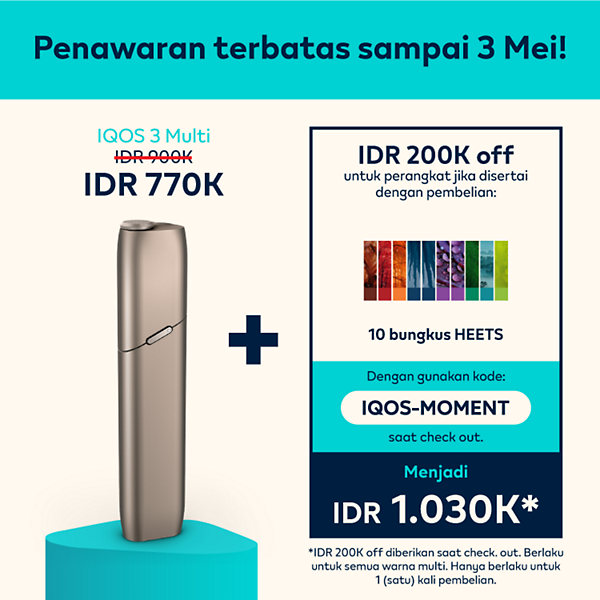 IQOS 3 MULTI Kit | IQOS Indonesia